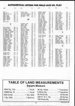 Landowners Index 003, Mille Lacs County 1990